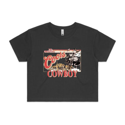Coors Cowboy cropt tee Thumbnail